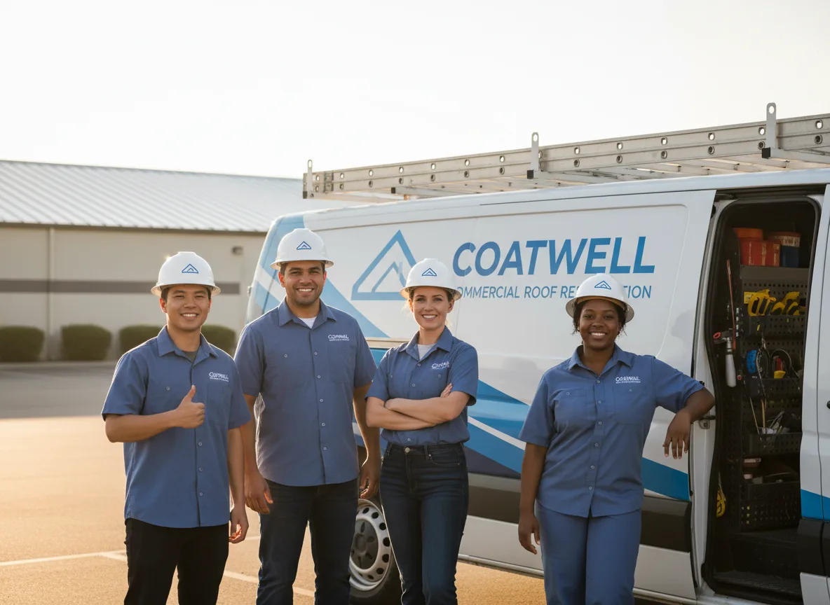 Commercial roof coating company in Bourne, MA
